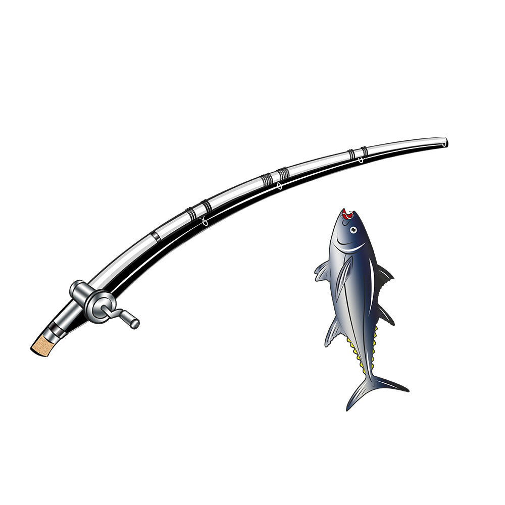 Outdoor Sea Fishing Tuna Wiper Sticker Removable| Shop fishing gear Fishmak