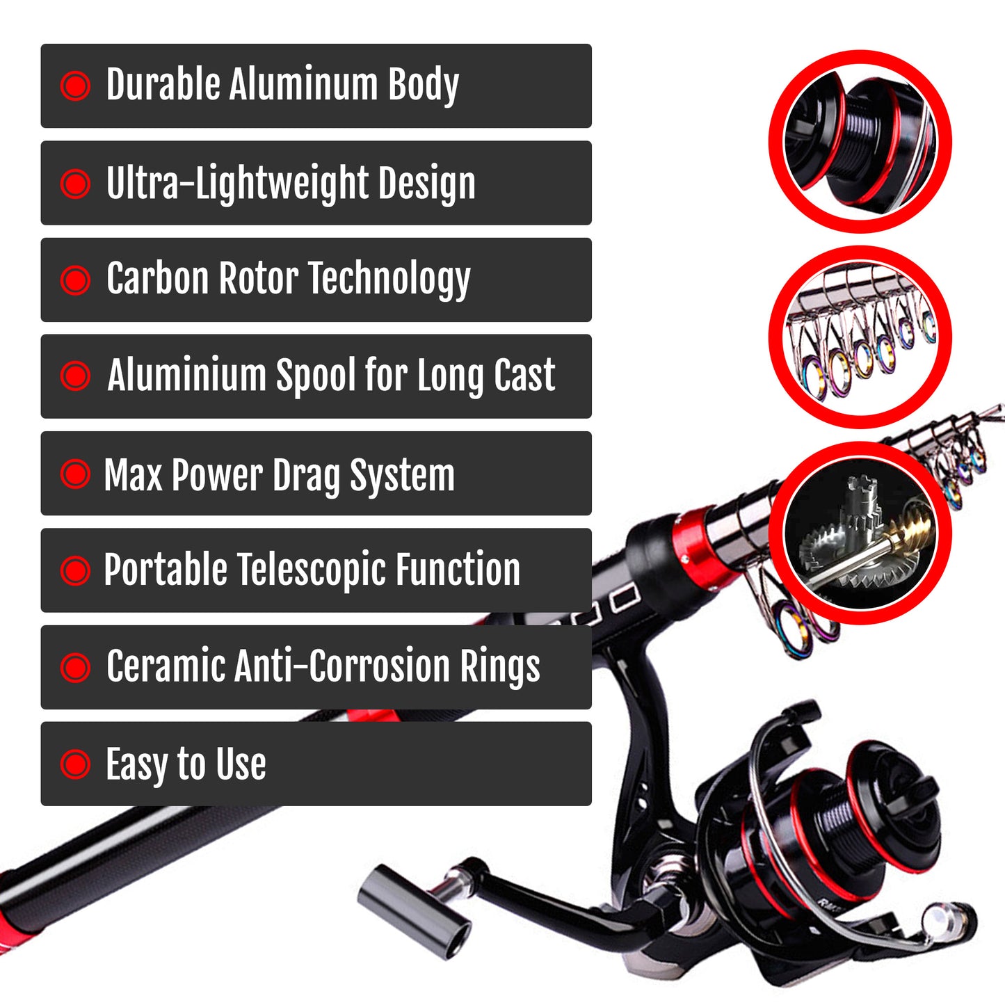 Haruki™ Range Fox Spinning Combos
