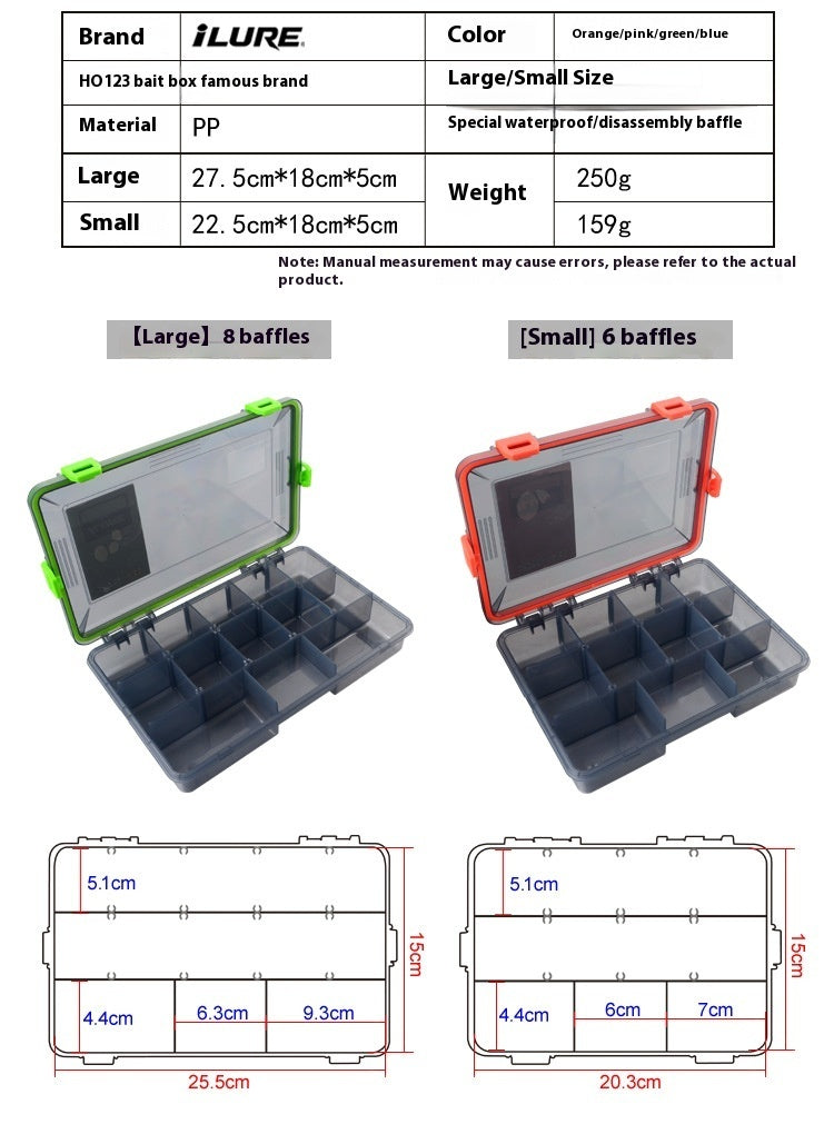 Black Water Multi Tackle Box