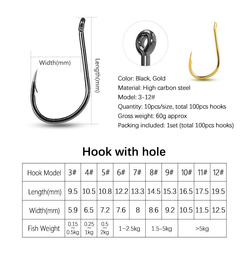 Eagle 100-Piece hook Kit