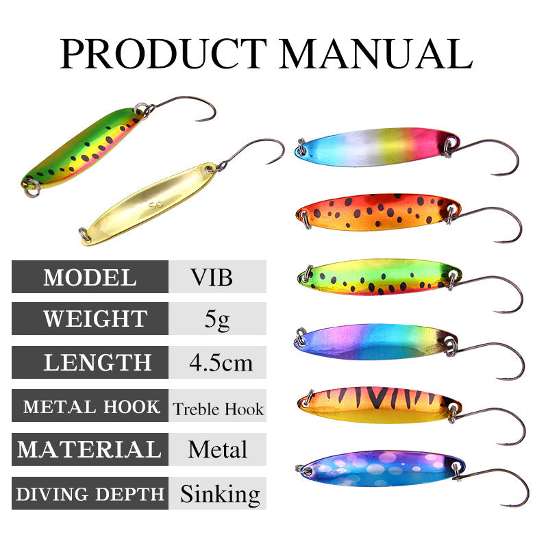 StrikeBait Spoon Lures For Trout