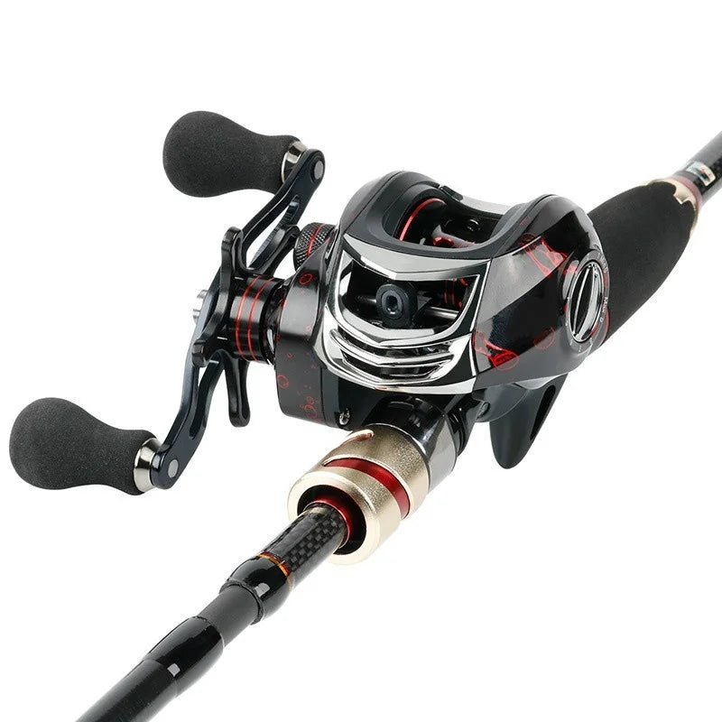 AquaPro Baitcast Combo Travel Rod