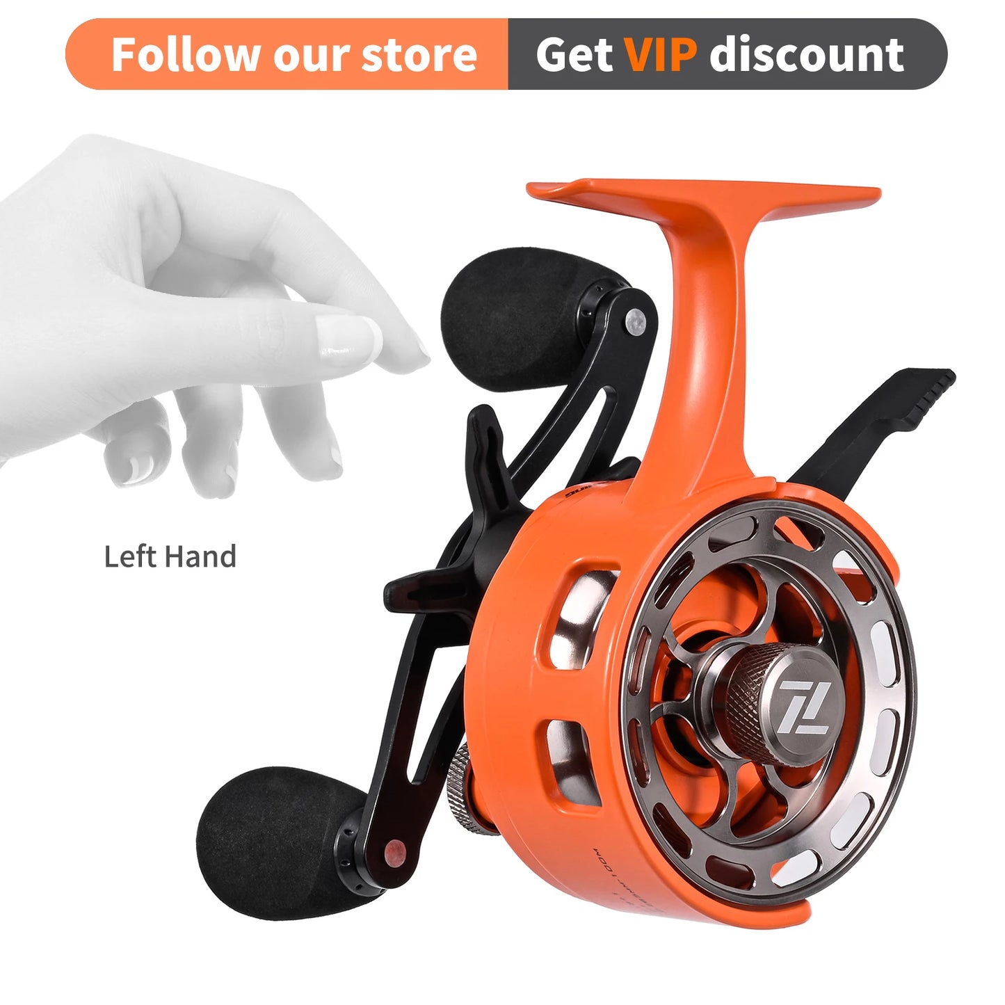 LEOFISHING CNC Ice Fishing Reel