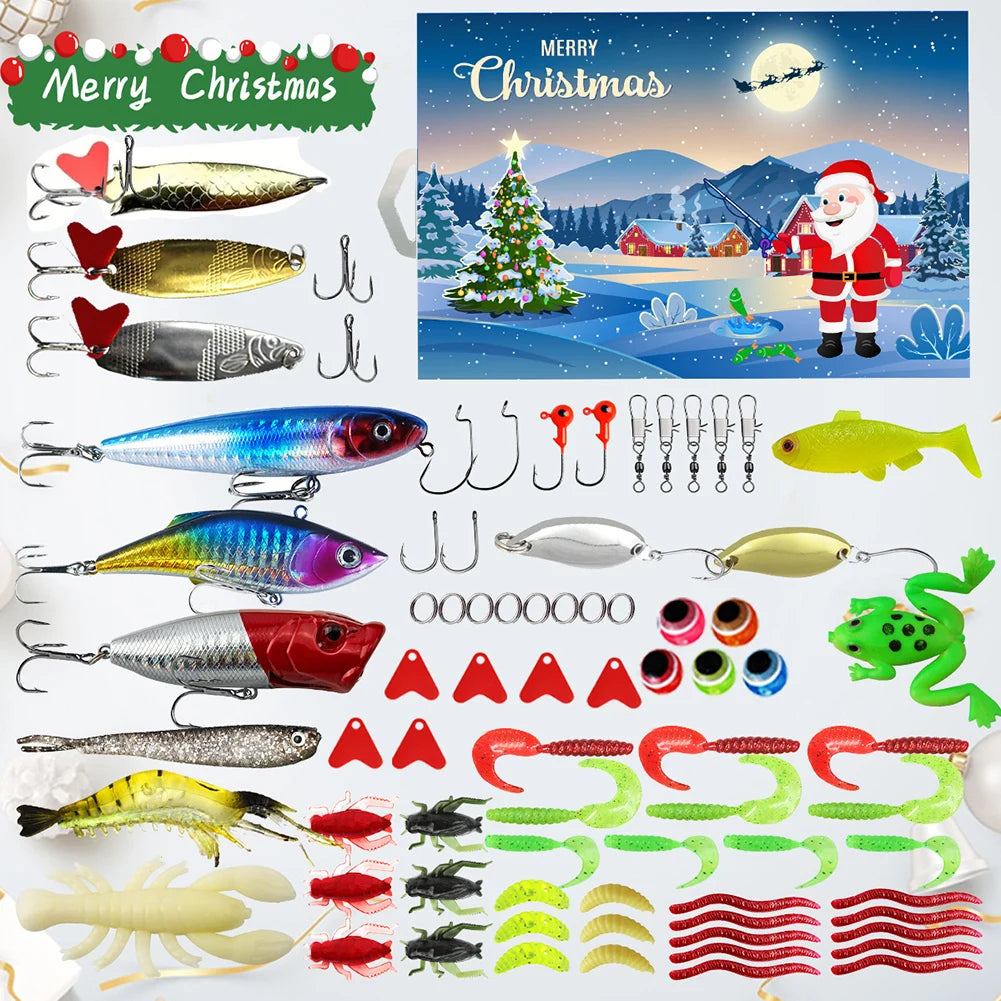 Advent Fishing Calendar 2024 Lure Kit