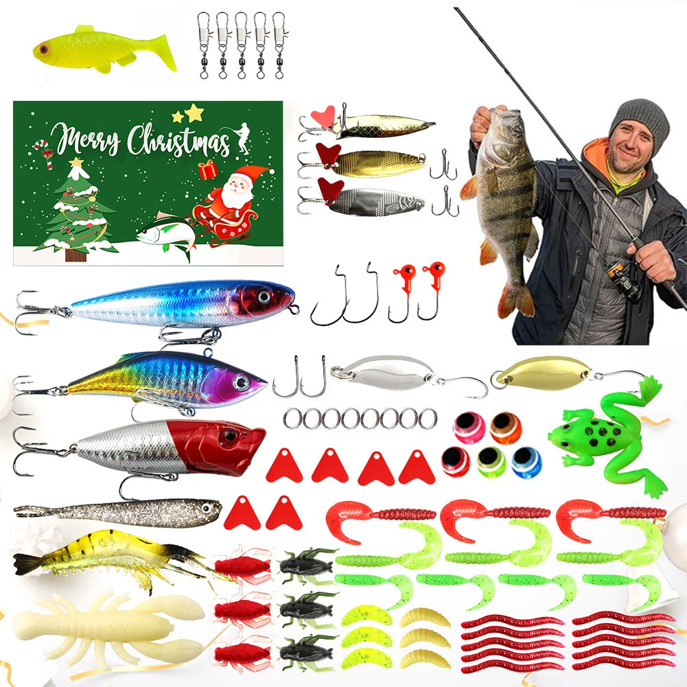 Advent Fishing Calendar 2024 Lure Kit