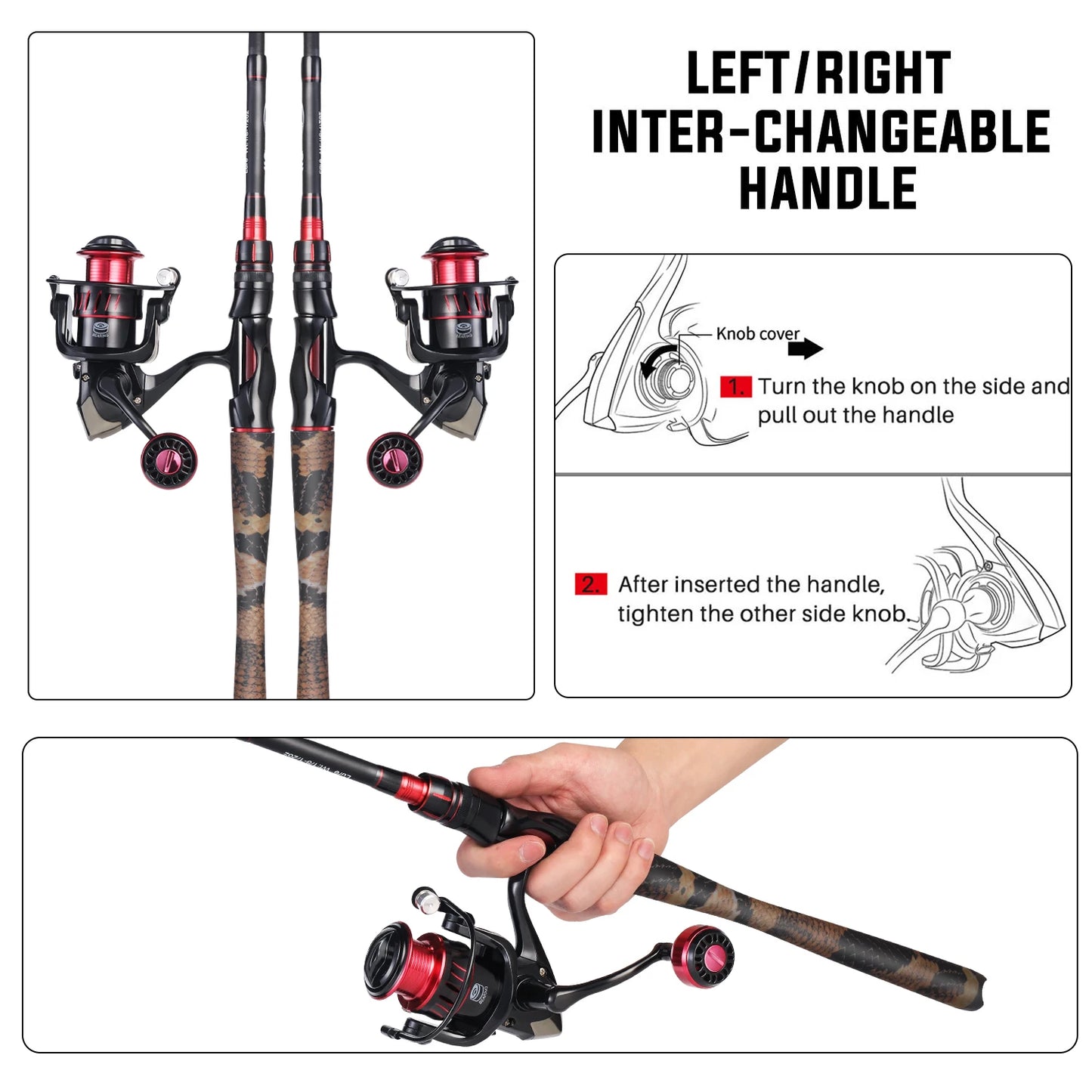 FishHawk Spinning Combo