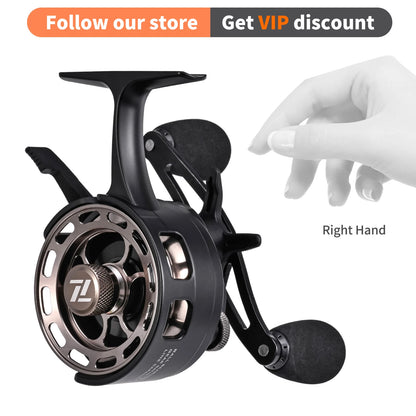 LEOFISHING CNC Ice Fishing Reel