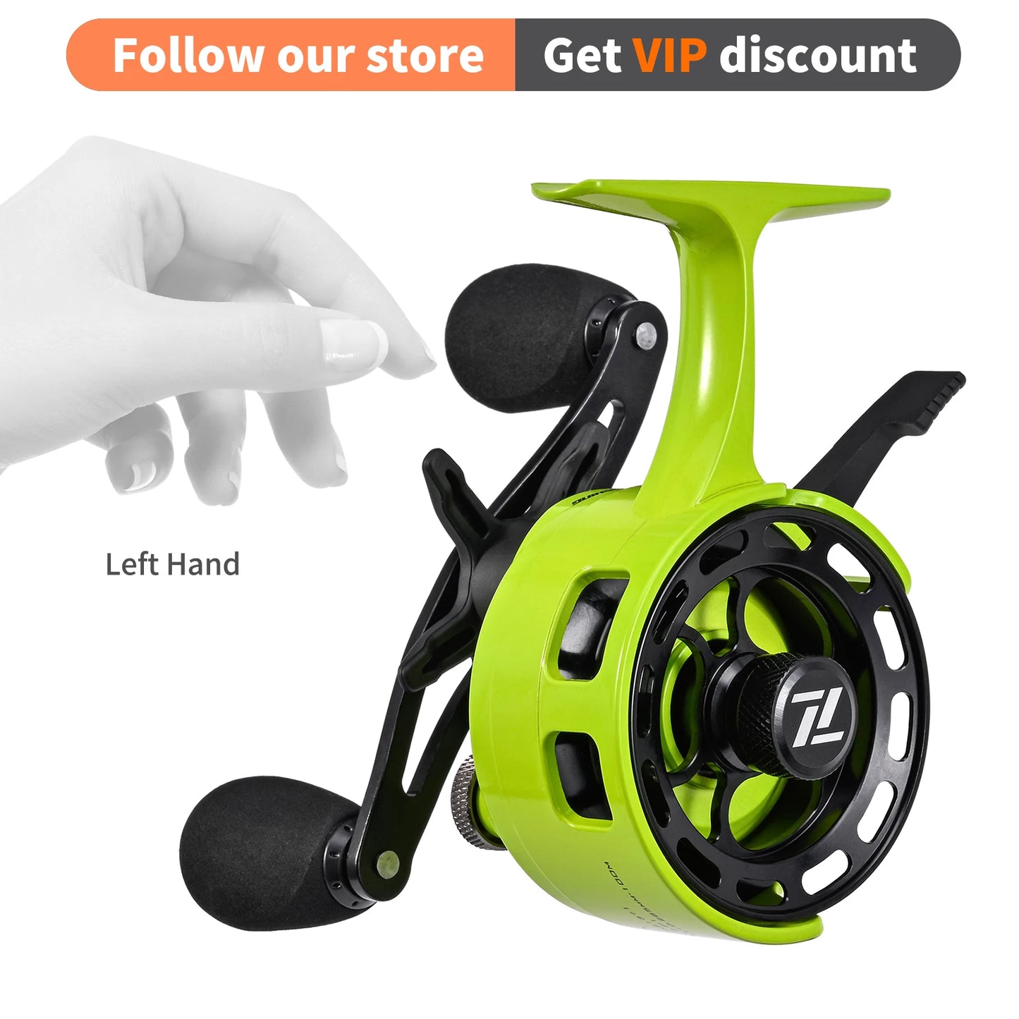 LEOFISHING CNC Ice Fishing Reel