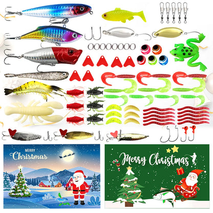 Advent Fishing Calendar 2024 Lure Kit