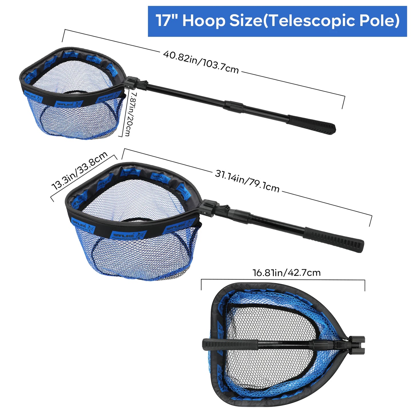 Telescoping Float Fishing Net