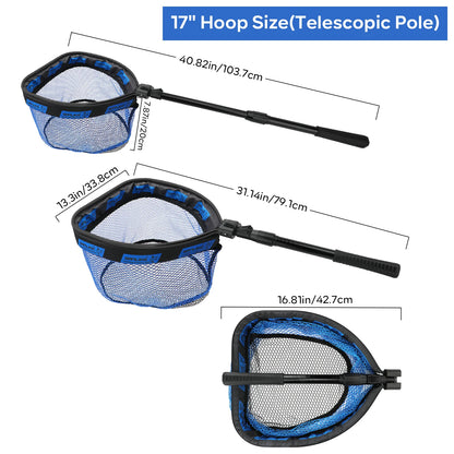 Telescoping Float Fishing Net