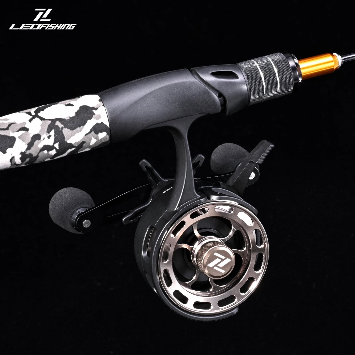 LEOFISHING CNC Ice Fishing Reel