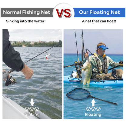 Telescoping Float Fishing Net