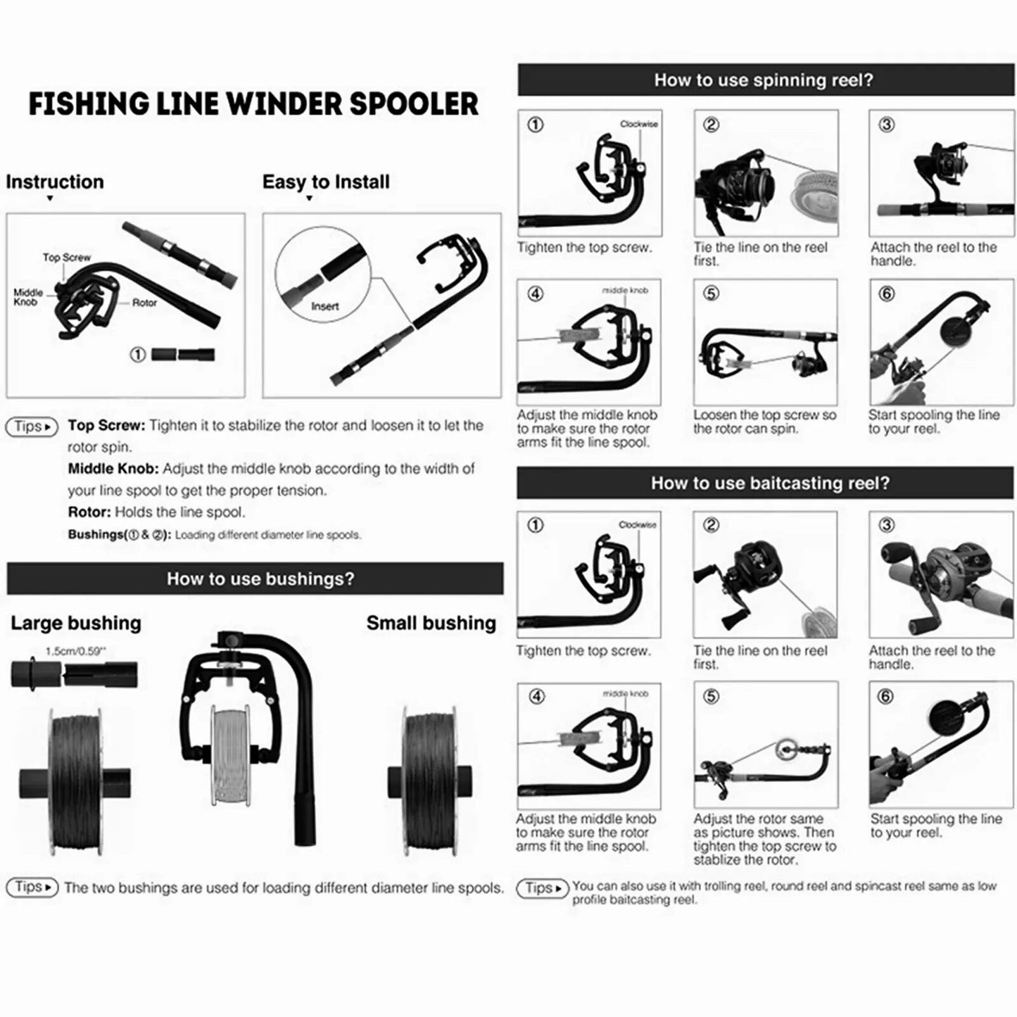 Fishing Line Spooler Yukon