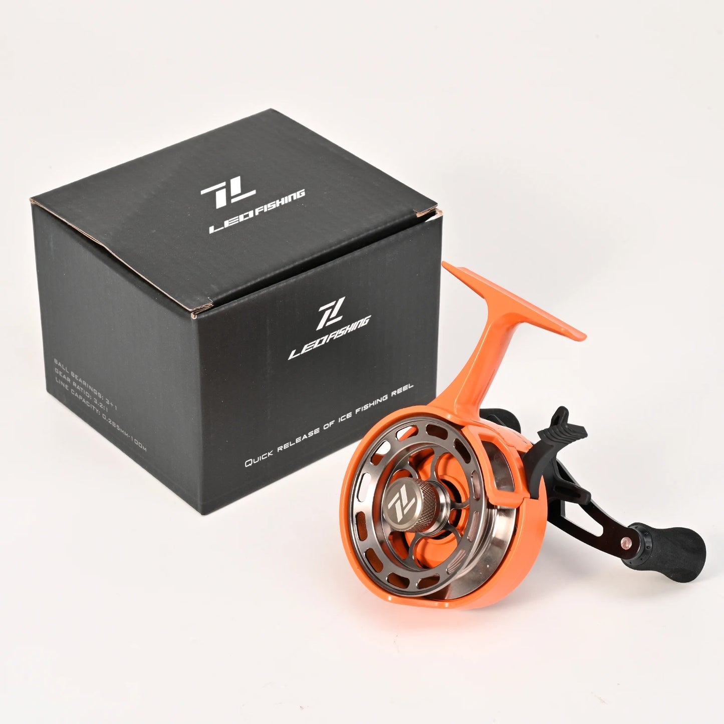 LEOFISHING CNC Ice Fishing Reel