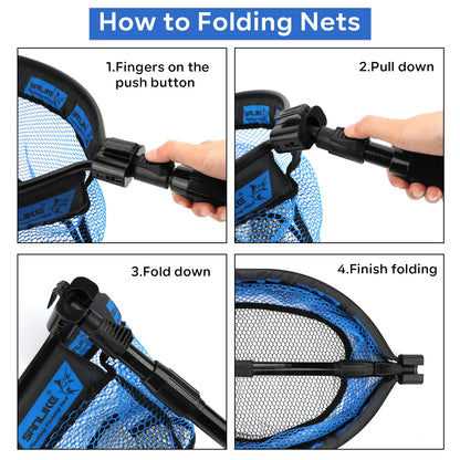 Telescoping Float Fishing Net