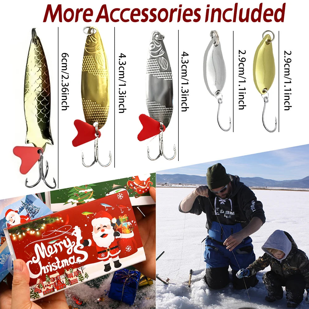 Advent Fishing Calendar 2024 Lure Kit