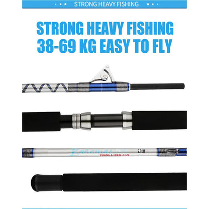 Superhard Trolling Fishing Rod| Shop fishing gear Fishmak