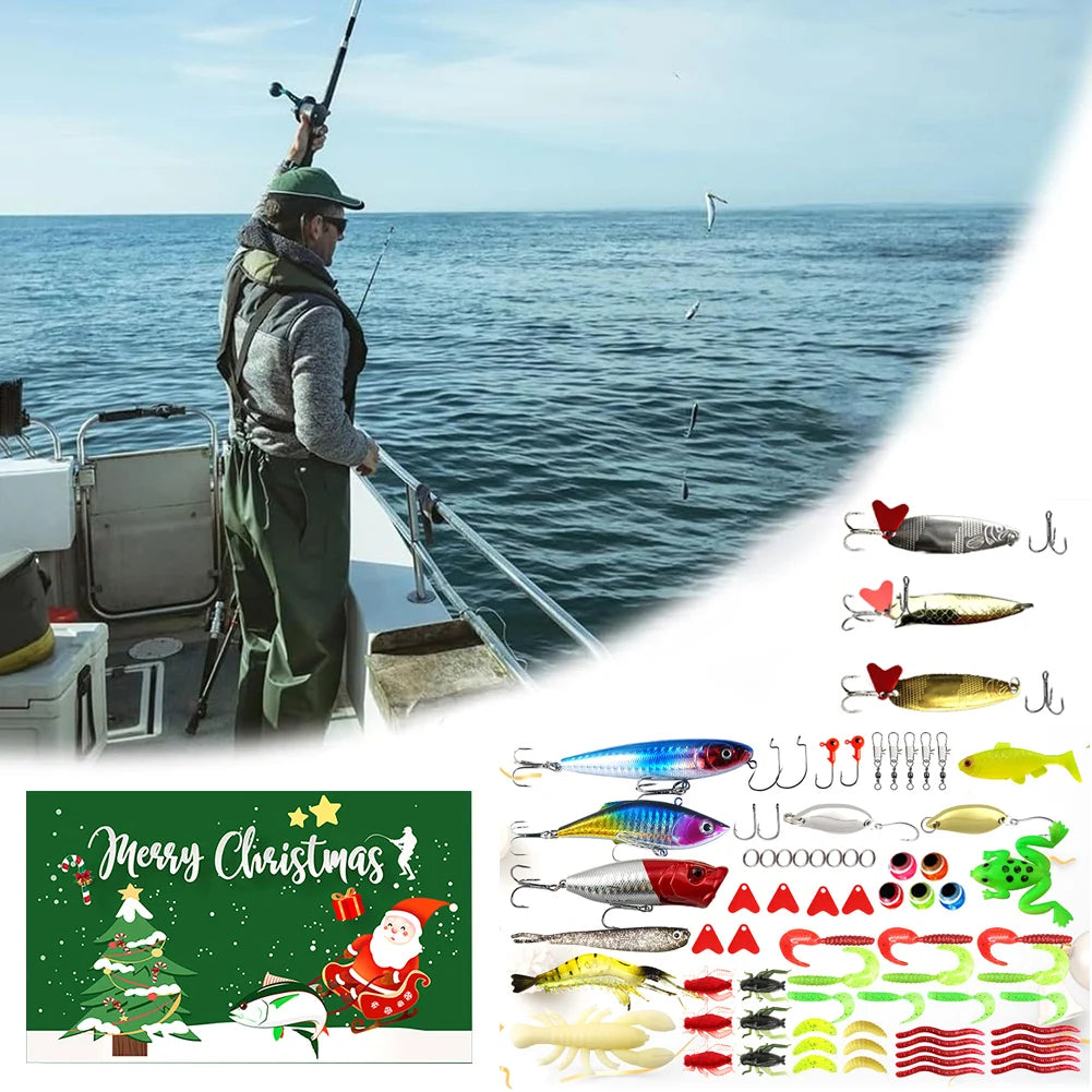 Advent Fishing Calendar 2024 Lure Kit