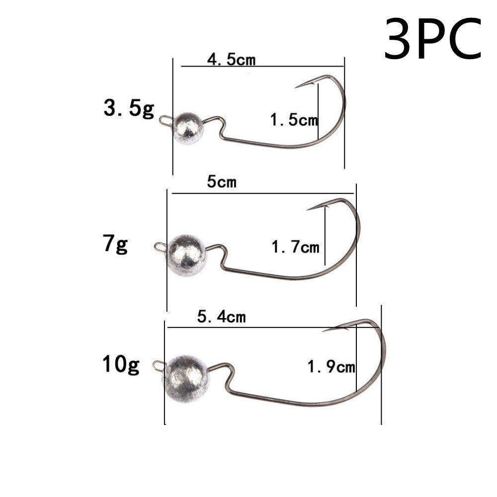 Lead Head Crank Fishing Hook